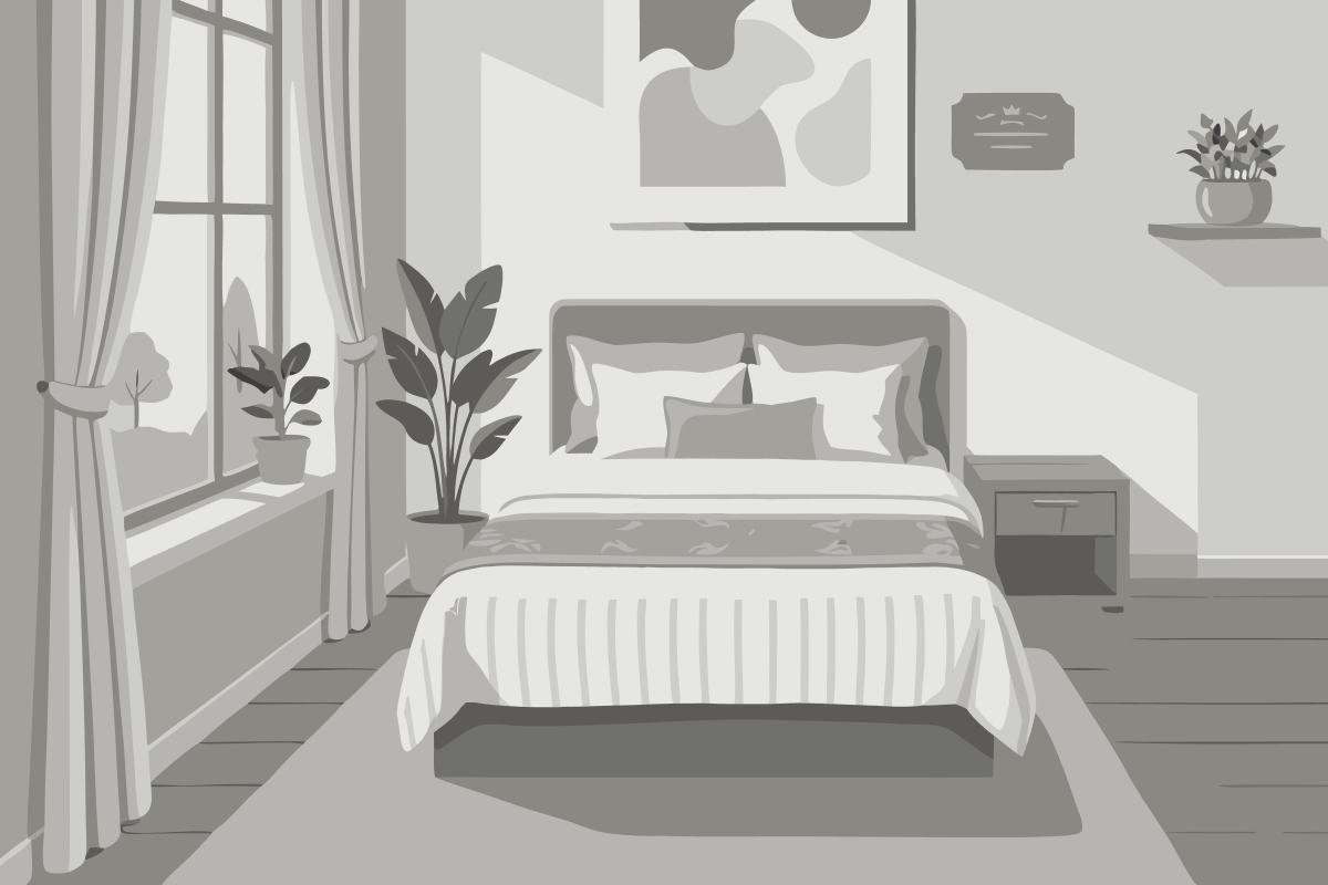 Chambre Lit King-Size Deluxe avec Balcon - Vue sur Rivière